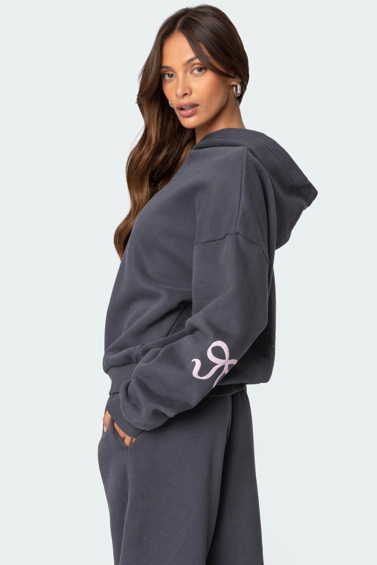 Bow Detail Hoodie